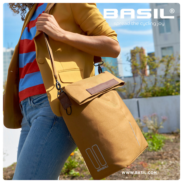 Basil City Shopper Camel Bruin