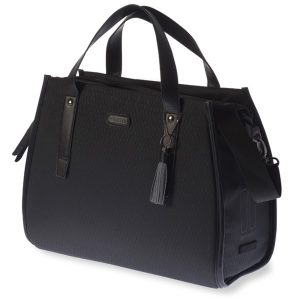 Basil fietstas enkel Business Noir m black 17L Midnight Black
