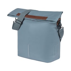 Basil shoppertas City Vegan Leather 1 Raphite Blue