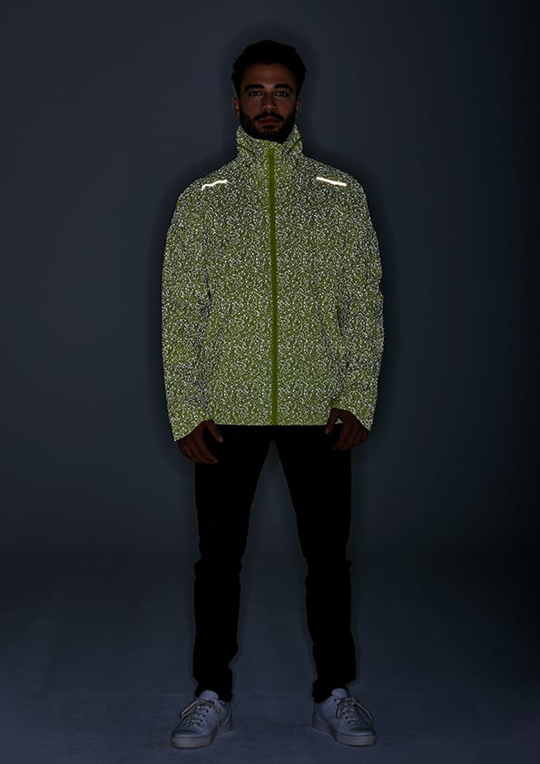 Basil regenjas Skane HiVis heren Neon Yellow - Afbeelding 3