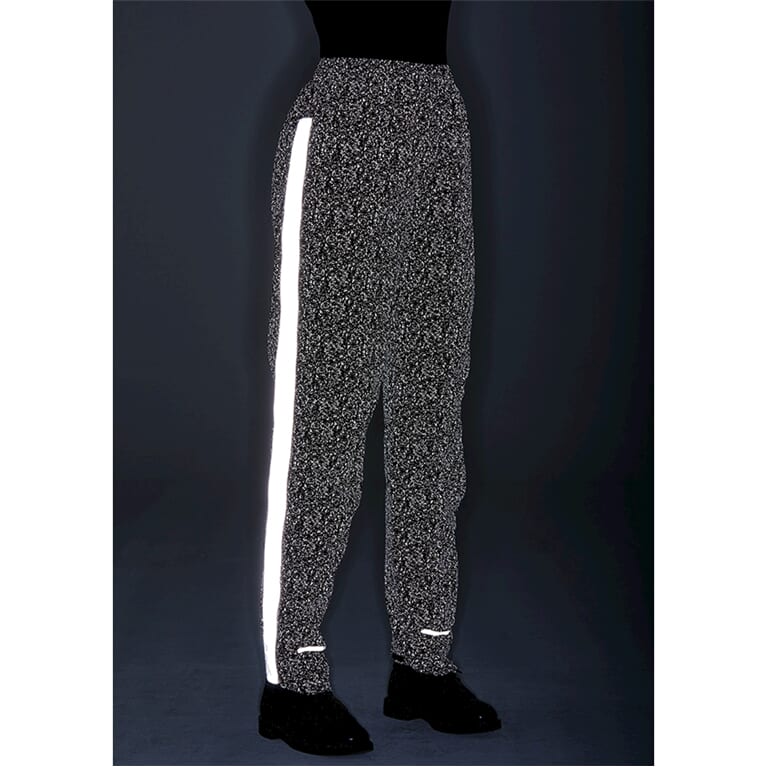 Basil regenbroek Skane HiVis dames Jet Black Jet Black Gloss - Afbeelding 4