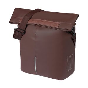 Basil shoppertas City Vegan Leather Roasted Brown