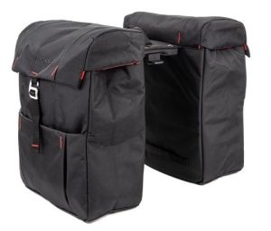 New Looxs fietstas dubbel Vigo black AVS 37L