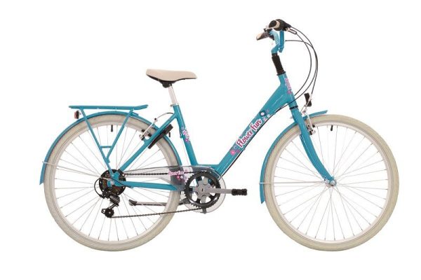 Bikefun Flower Fun 22 Turquoise