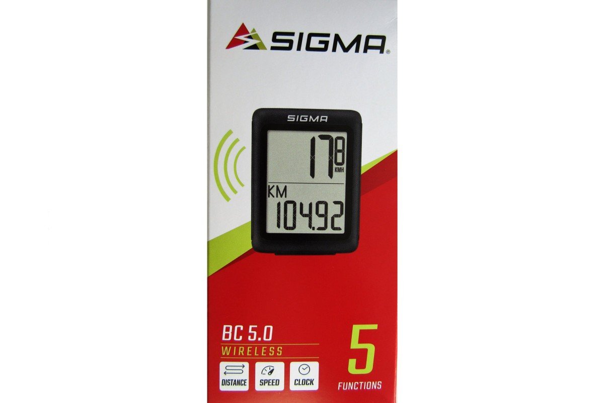 Sigma fietscomp BC 5.0 WL ATS Zwart - Afbeelding 2