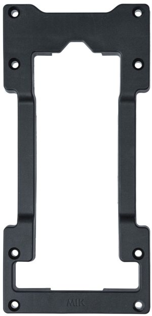 Basil MIK Double Decker voor MIK adapterplaat Black