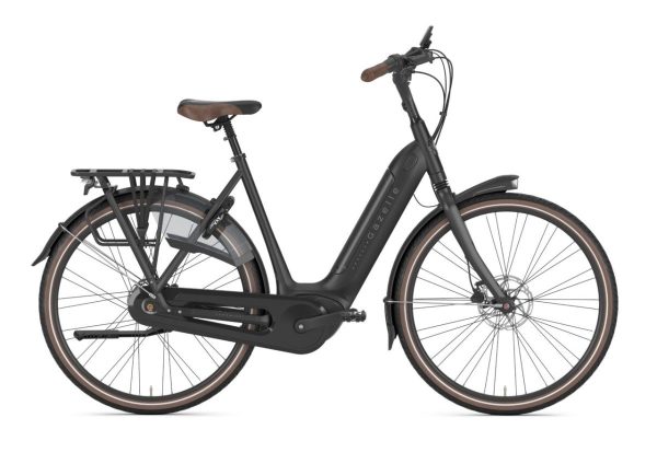 Gazelle Grenoble C8 HMB incl. 500 Wh accu Black Mat