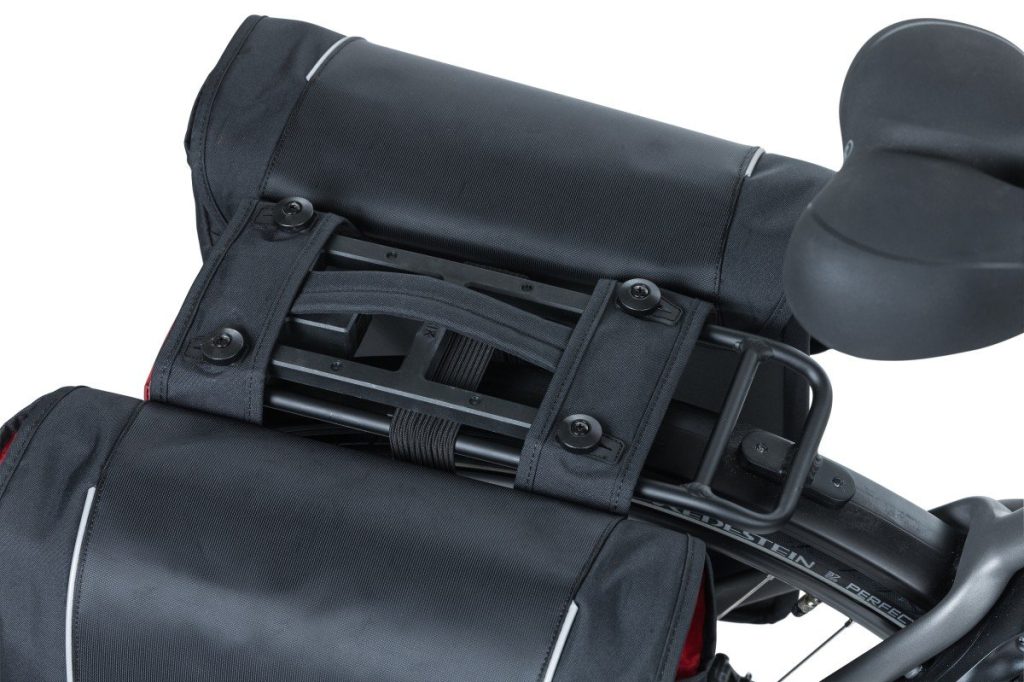 Basil fietstas dubbel Sport Design MIK Black - Afbeelding 2