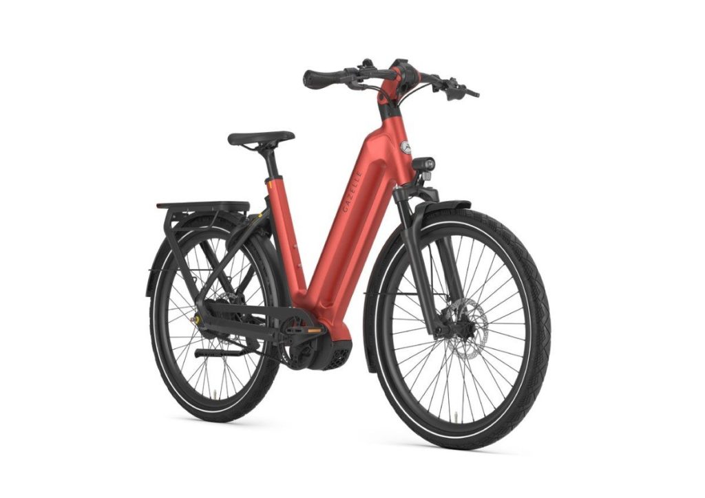 Gazelle Eclipse C380 incl. 750 Wh Metallic Orange Mat