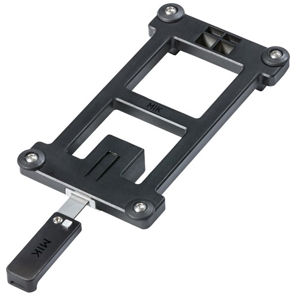 Basil MIK adapterplaat Black