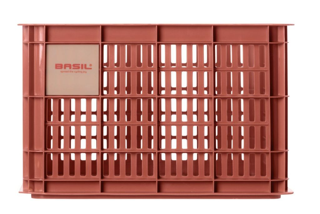 Basil fietskrat M 29.5L recycled Terra Red