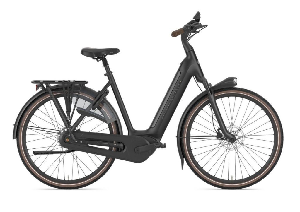 Gazelle Grenoble C8+ incl. 600 Wh accu Black Mat