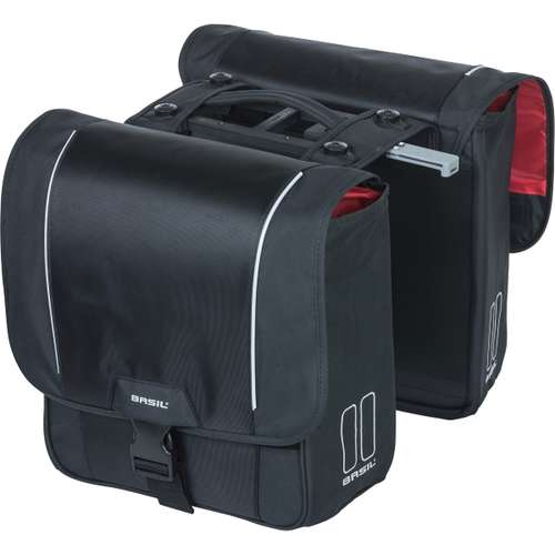 Basil fietstas dubbel Sport Design MIK Black - Afbeelding 6