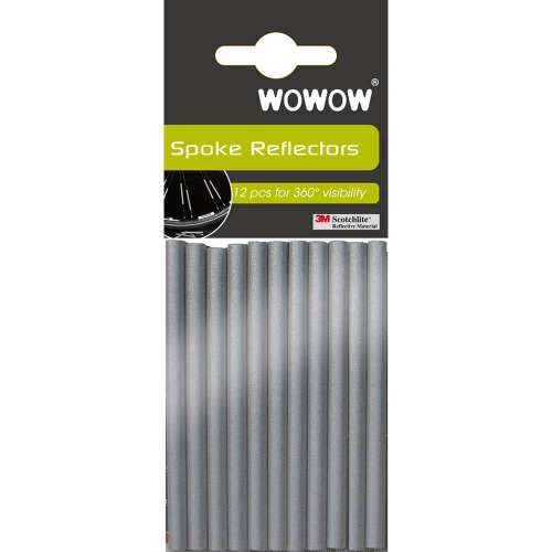 Wowow Spoke reflectors 3M Polybag 12 pcs Wit - Afbeelding 4