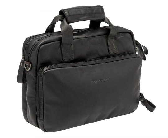 New Looxs laptoptas Cali leer 17L 15 inch Black