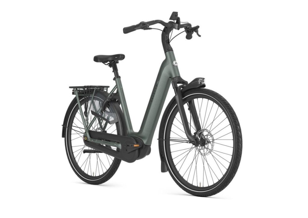 Gazelle Grenoble C8+ incl; 600Wh accu Twilight Green Mat