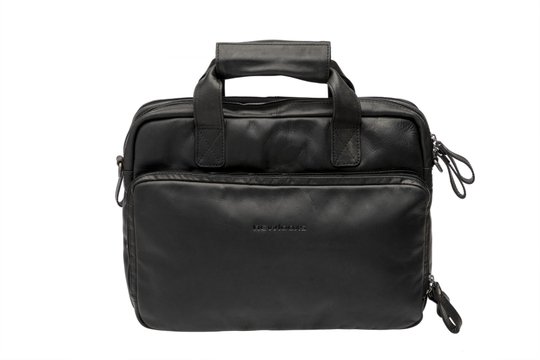 New Looxs laptoptas Cali leer 17L 15 inch Black - Afbeelding 3