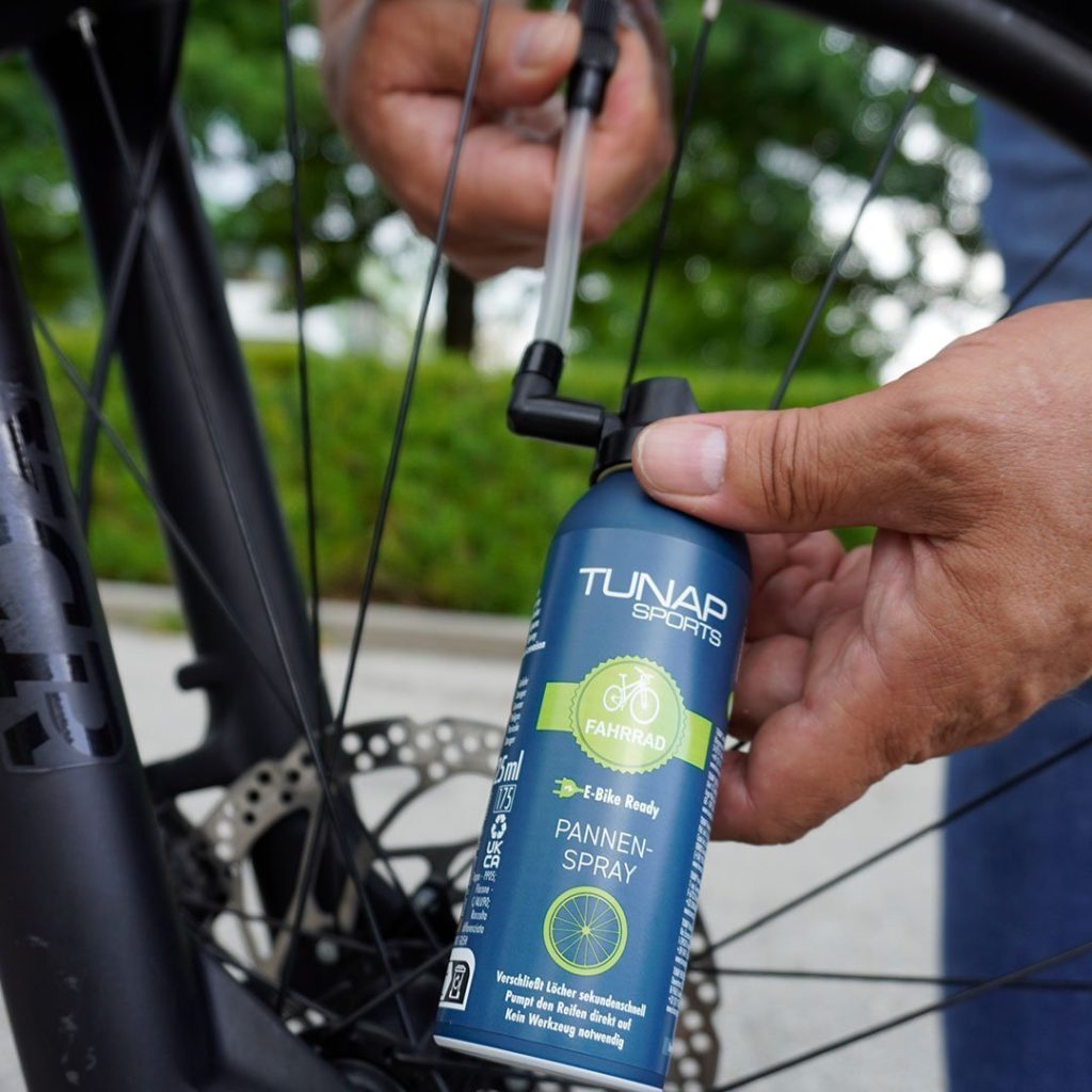 Tunap Sports puncture spray 125ml - Afbeelding 2