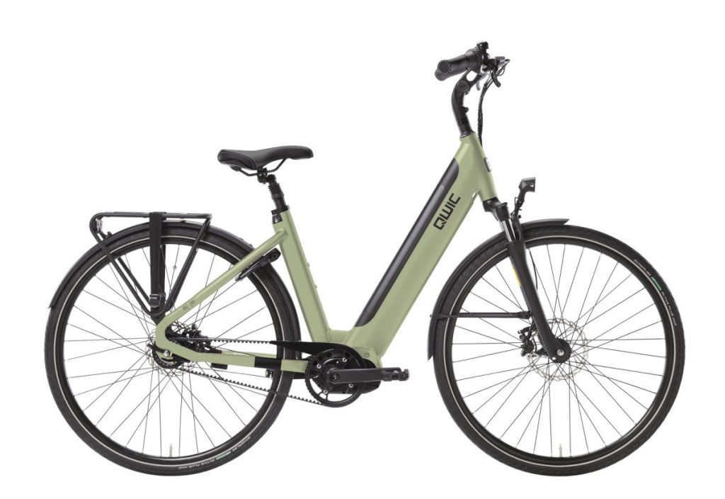 Qwic INTER Tour incl. 540Wh accu Khaki Green