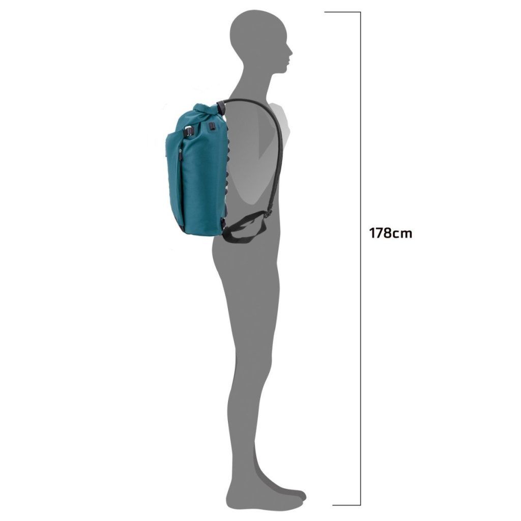 Ortlieb rugtas Vario Lite 22L Petrol - Afbeelding 2