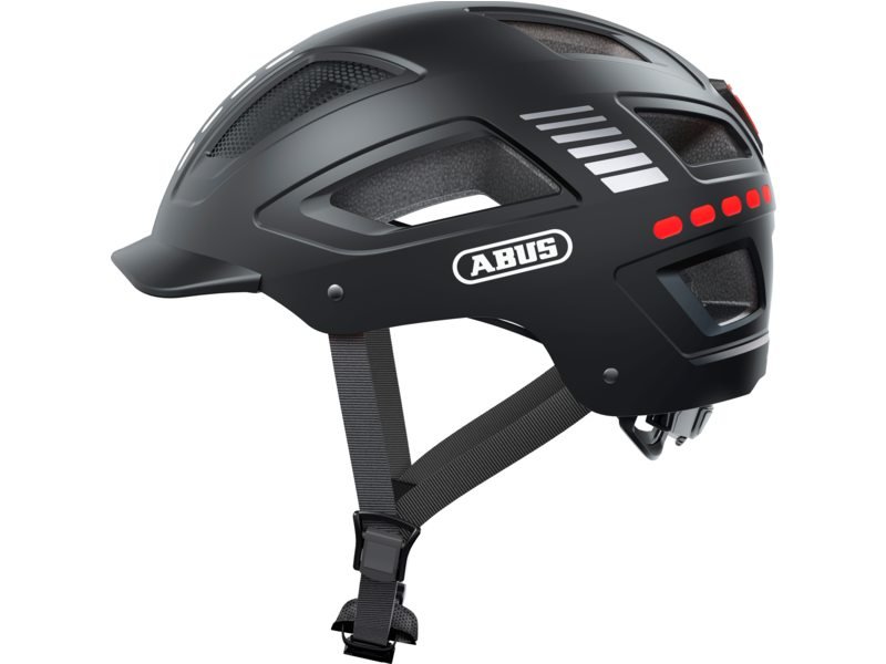 Abus helm Hyban 2.0 LED Signal Black - Afbeelding 4