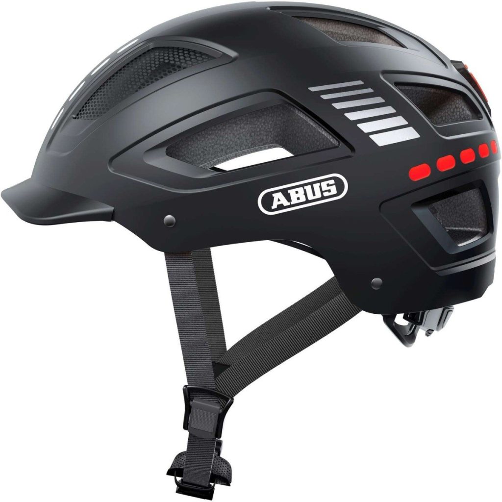 Abus helm Hyban 2.0 LED Signal Black - Afbeelding 3