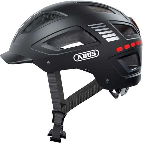 Abus helm Hyban 2.0 LED Signal Black