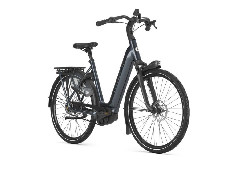 Gazelle Grenoble C5 incl. 600 Wh accu Anthracite Grey Glans - Afbeelding 3