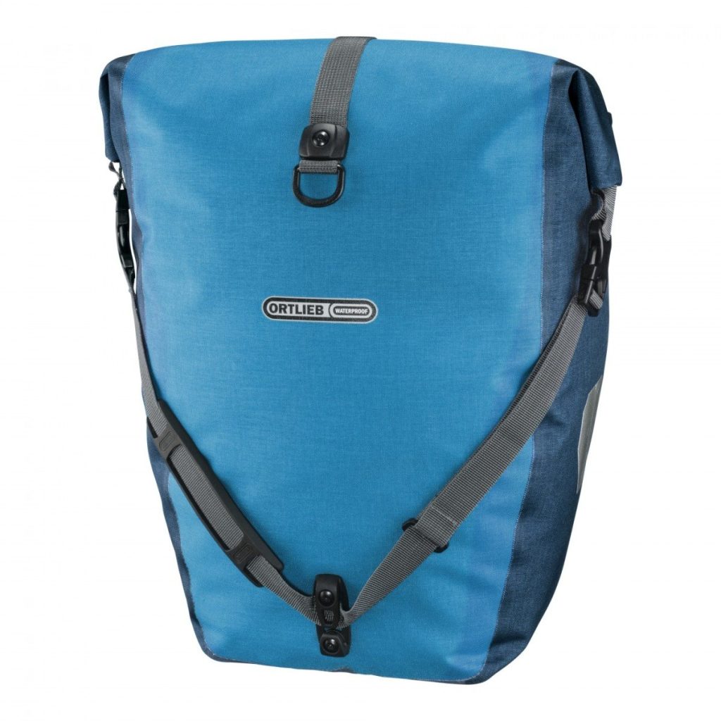 Ortlieb rugtas Black roller Plus CR 40L Dusk Blue denim - Afbeelding 2