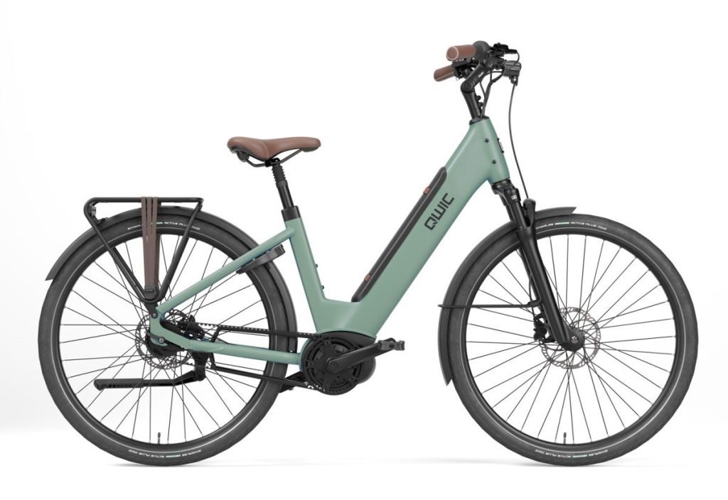 Qwic Elan Tour incl. 625Wh Pebble Green