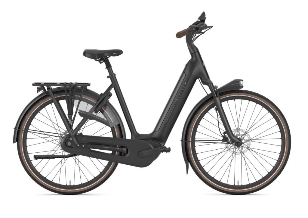 Gazelle Grenoble C8+ incl. 600 Wh accu Black Mat