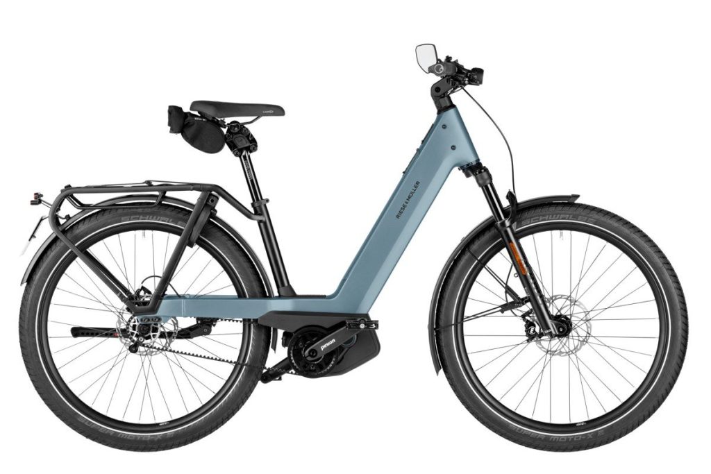 Riese Und Muller Nevo5 pinion HS Ice Blue