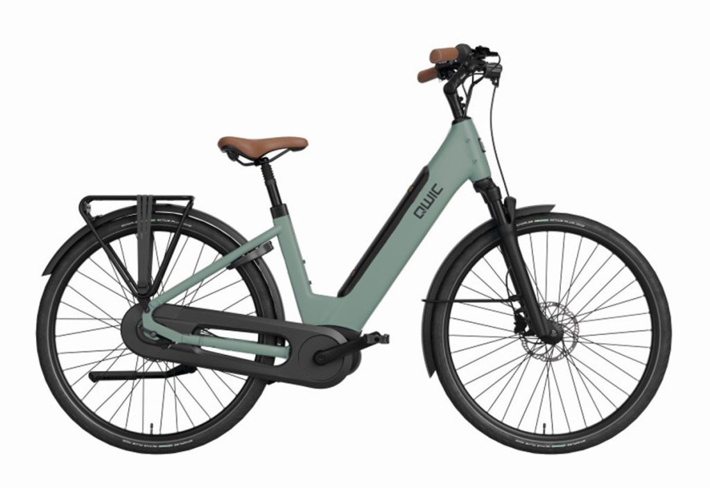 Qwic Elan Daily incl. 625 Wh accu Pebble Green