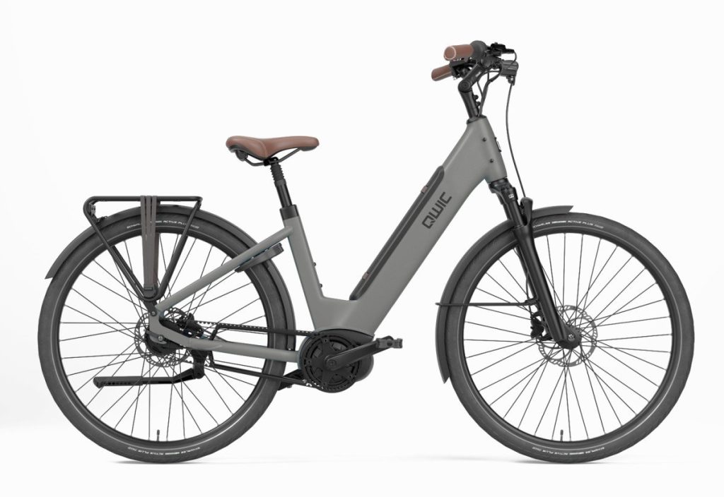 Qwic Elan Tour incl. 625 Wh Asphalt Black