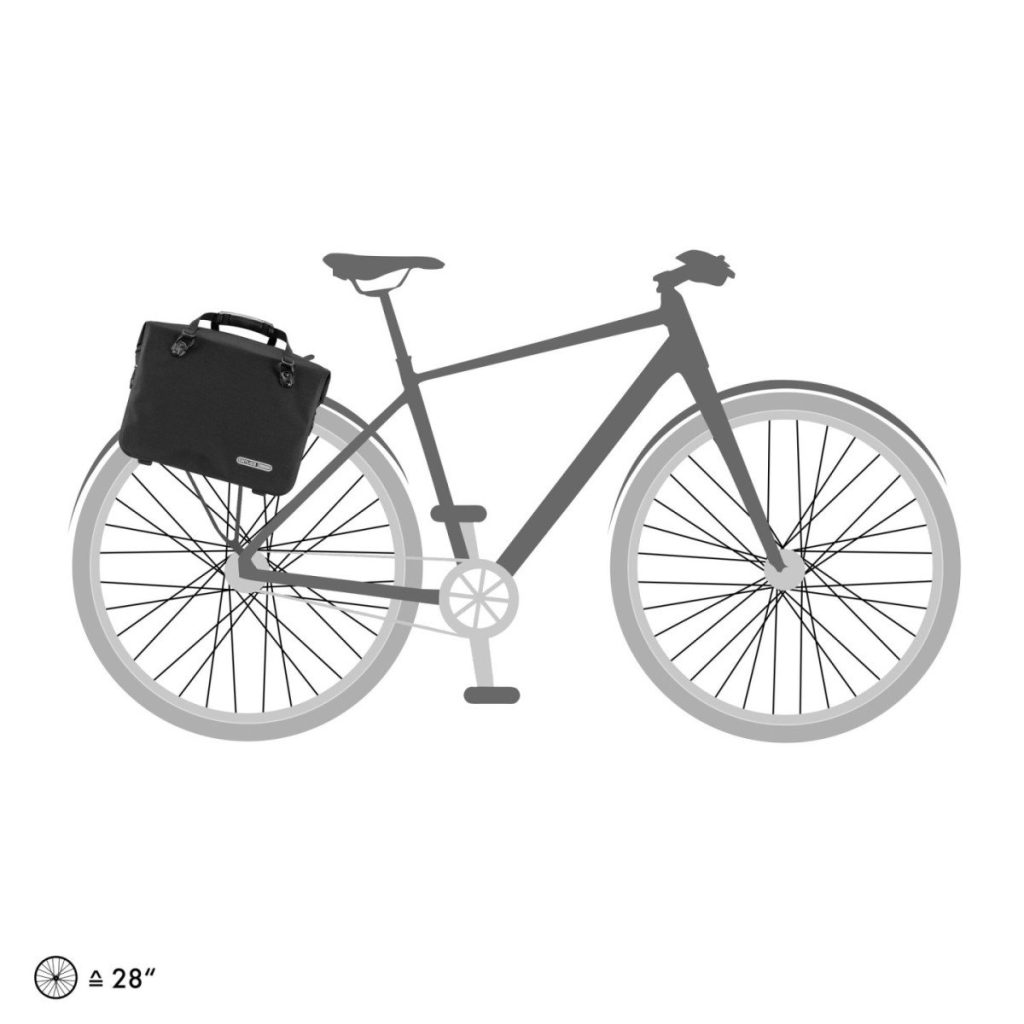 Ortlieb tas Office Bag QL2.1 21 l matt Zwart