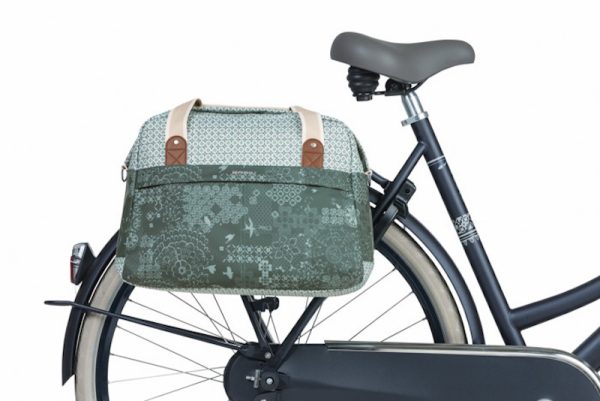 Basil Bohème - fietsschoudertas - 18 liter - groen 18006
