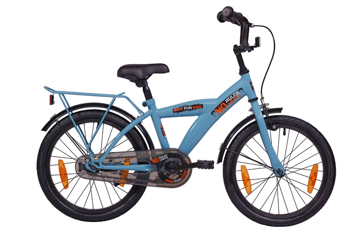 BIKEFUN NO RULES BOYS 16 R+V BLAUW