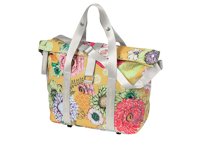 Basil Bloom Field - fietshandtas MIK - 8-11 liter - voorop/achterop - geel