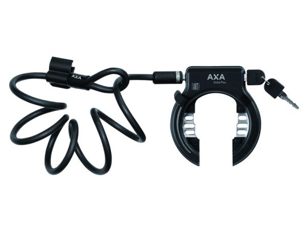 Axa slotenset Solid Plus + Plug-in PI150 Zwart