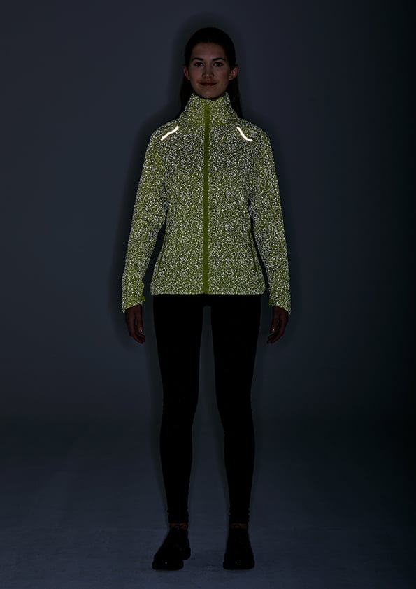 Basil regenjas Skane HiVis dames Neon Yellow - Afbeelding 3