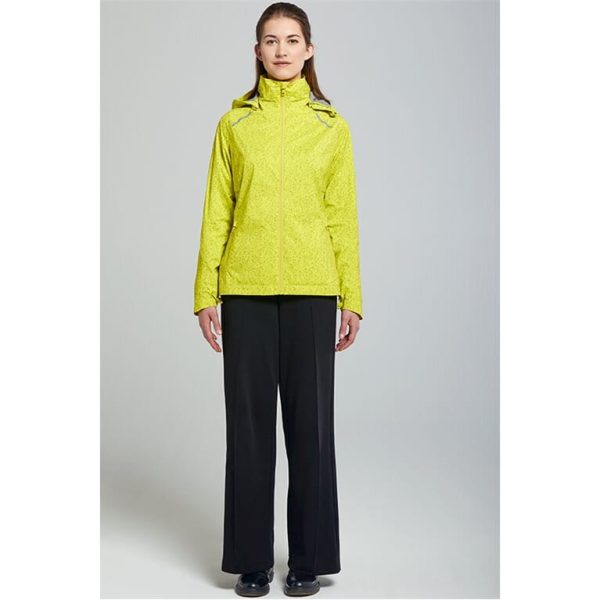 Basil regenjas Skane HiVis dames Neon Yellow