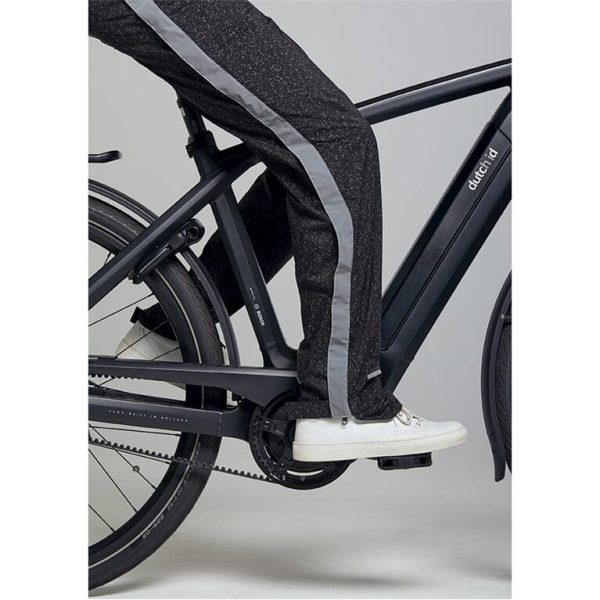 Basil regenbroek Skane HiVis dames Jet Black - Afbeelding 4