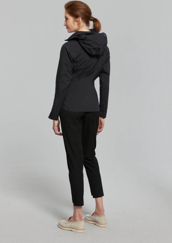 Basil regenjas Skane dames Jet Black