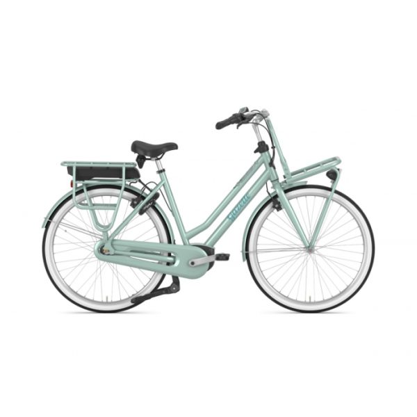 Gazelle Miss Grace C7 HMB incl. 500 Wh batterij Pale Green
