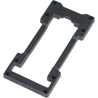 Basil MIK Double Decker voor MIK adapterplaat Zwart - Afbeelding 3