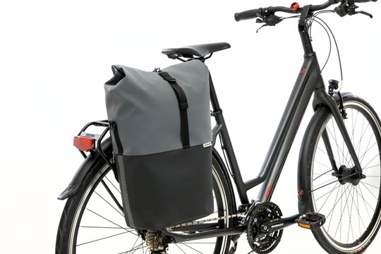 New Looxs fietstas enkel Nyborg 17 Dark Grey/Black - Afbeelding 4
