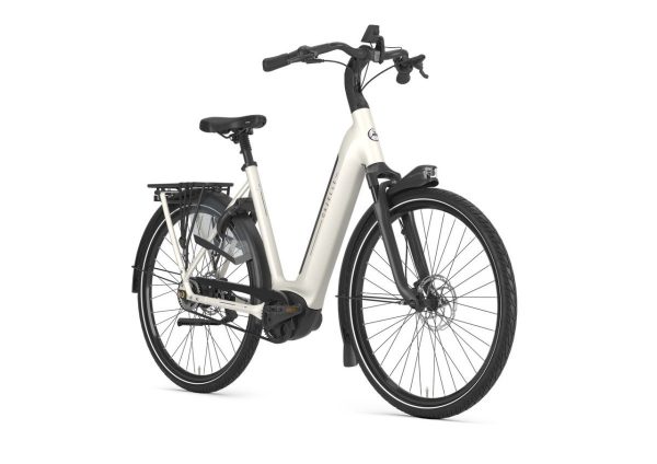 Gazelle Grenoble C5 incl. 600 Wh accu Ivory White Mat