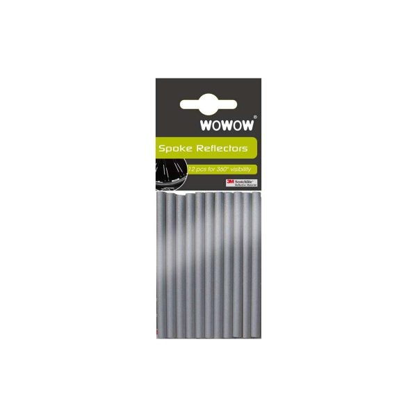 Wowow Spoke reflectors 3M Polybag 12 pcs