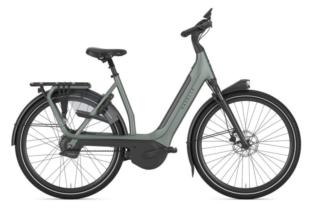 Gazelle Avignon C380+ incl. 800 Wh accu Twilight Green Mat - Afbeelding 3