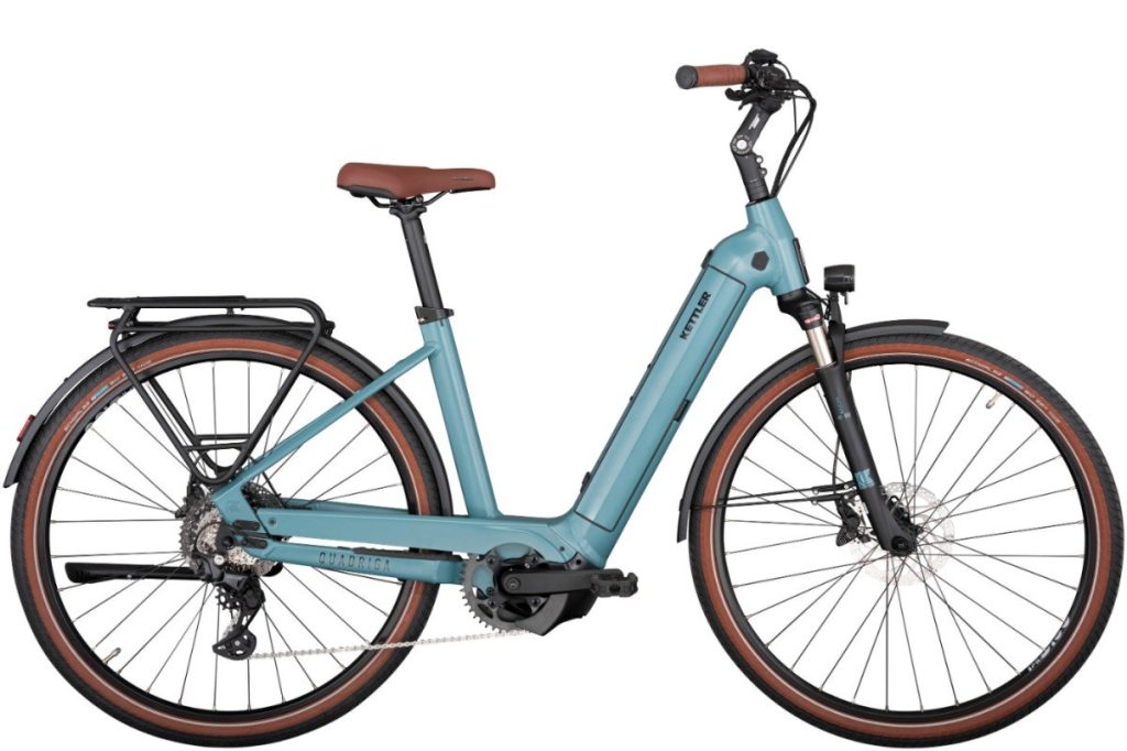 Kettler QUADRIGA CX10 LG incl. 625 Wh accu Modern Blue Matt / Black Shiny
